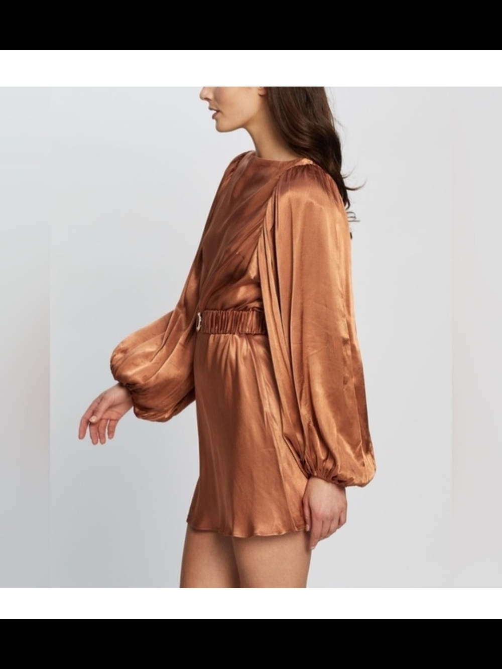 Shona Joy Belted Mini Dress - Picture 5 of 10